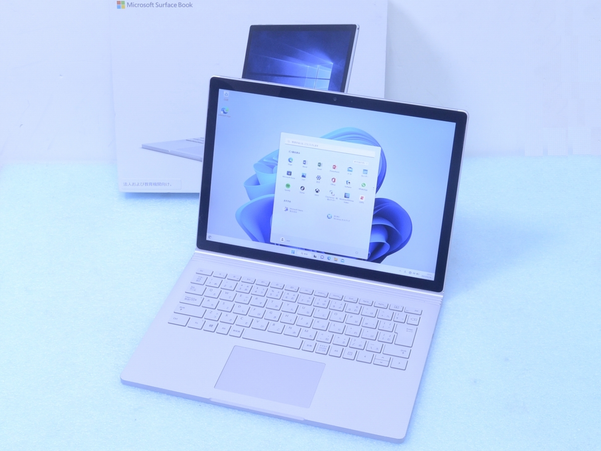SSD512GB Surface Book2 13.5インチ Core i7 第8世代 8650U メモリ16GB