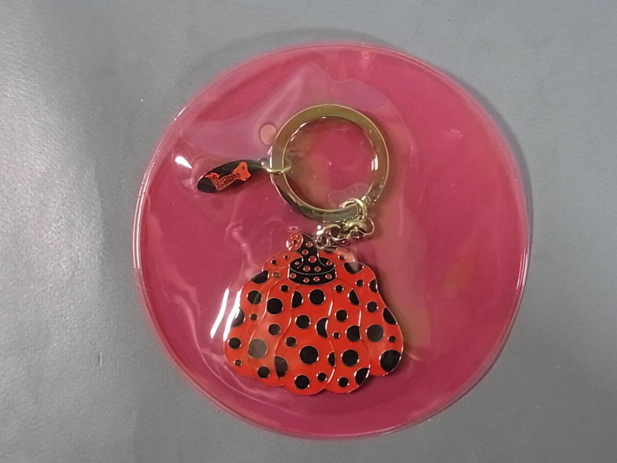 ⑥草間彌生グッズ Pumpkin 南瓜かぼちゃ キーホルダー 2点セット YAYOI