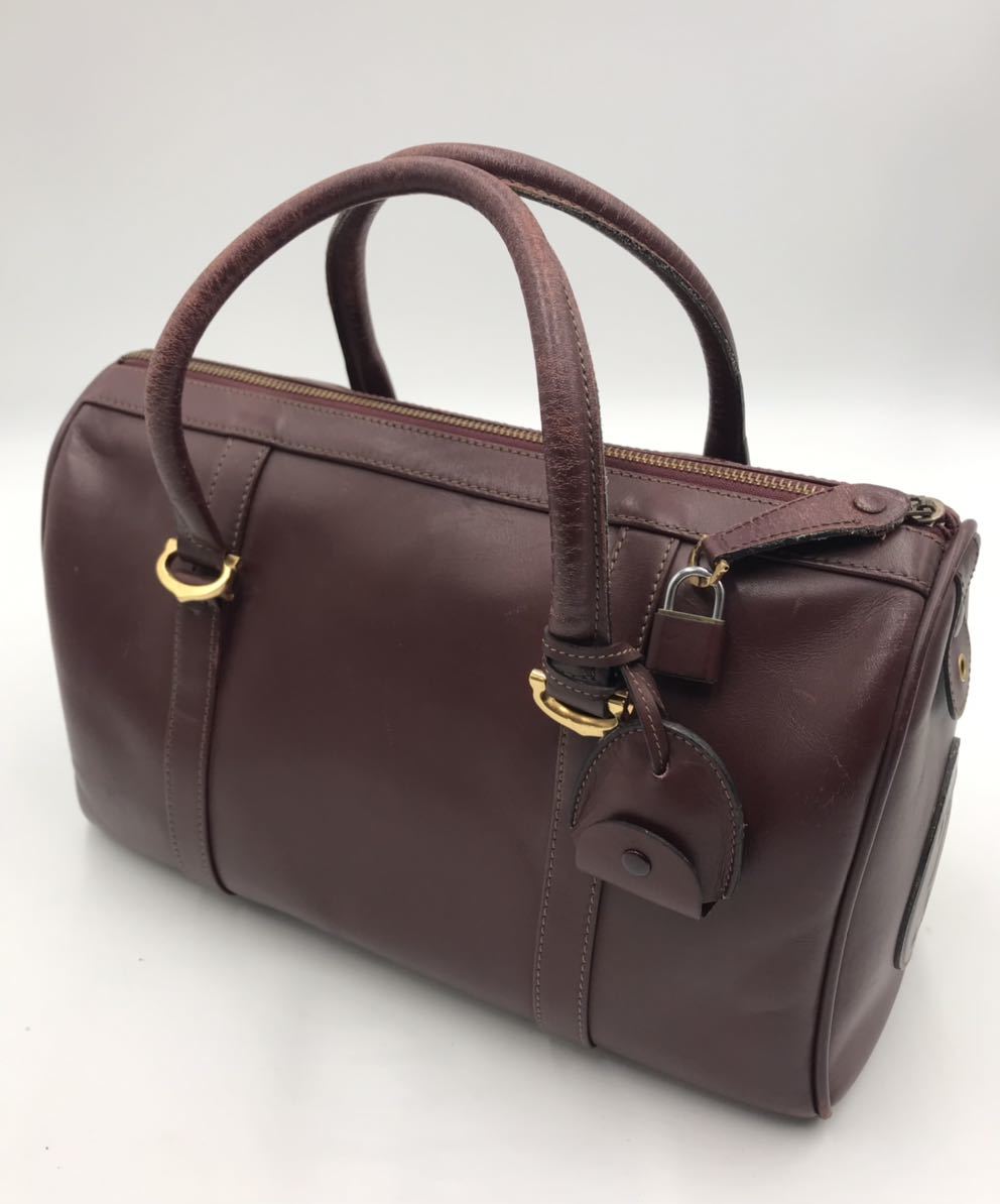 ☆Cartier☆ カルティエ マストライン レザー ボストンバッグ