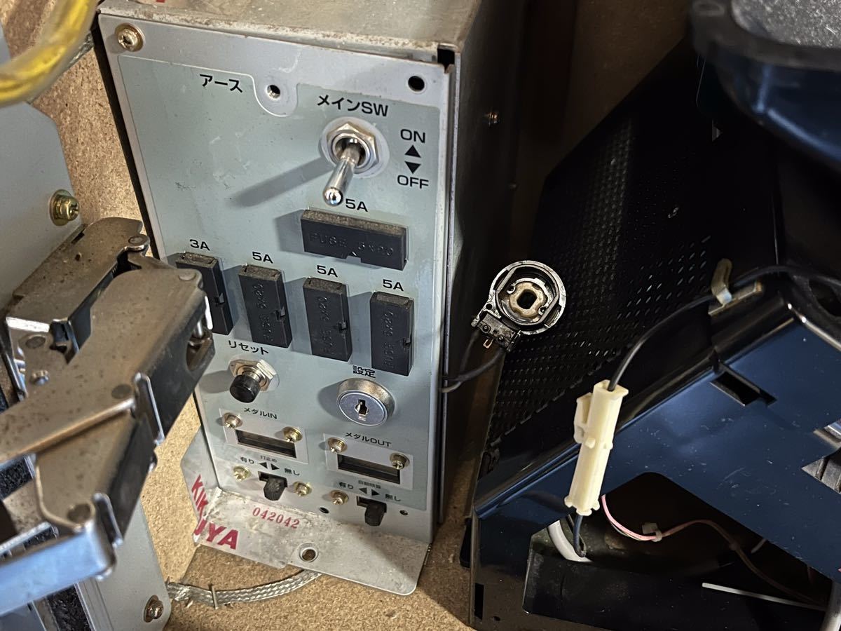 動作OK パチスロ コンチ4X パチスロ実機 4号機 実機 コイン不要機付き