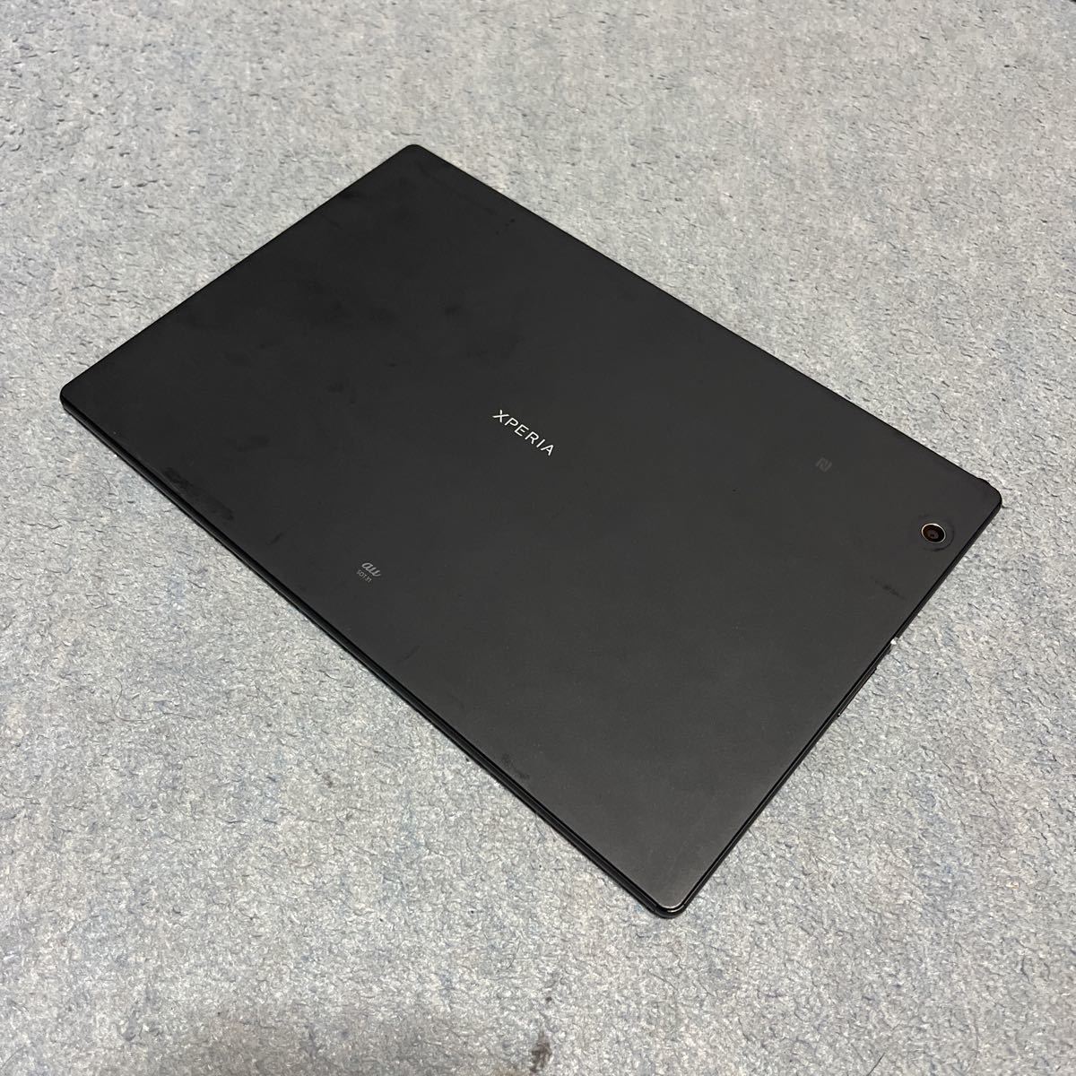 未使用品Sony Xperia Z4 Tablet SOT31 AU　OS6.0 1円スタート SONY Xperia Z4 Tablet ブラック ワンセグ au SOT31