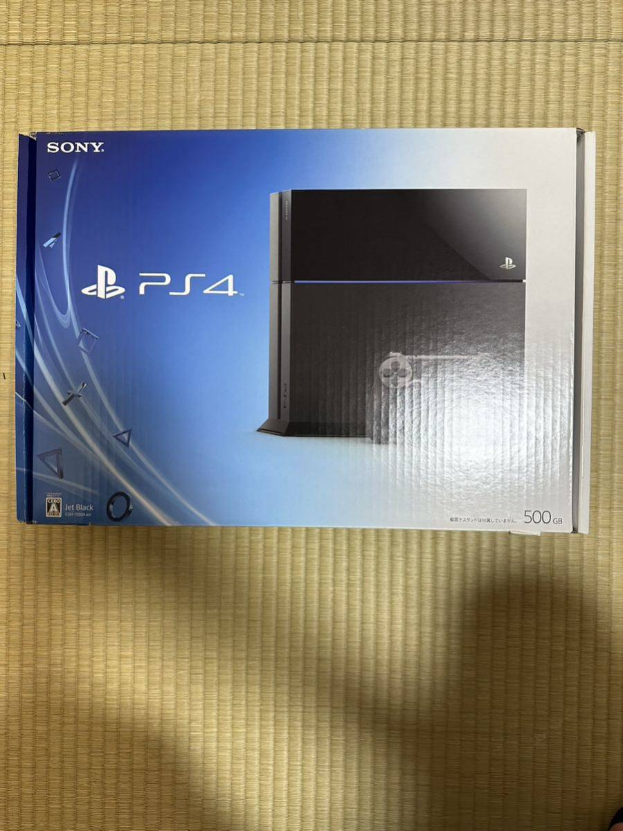 PS4 本体 cuh-1100a ジェットブラック 縦置きスタンド付