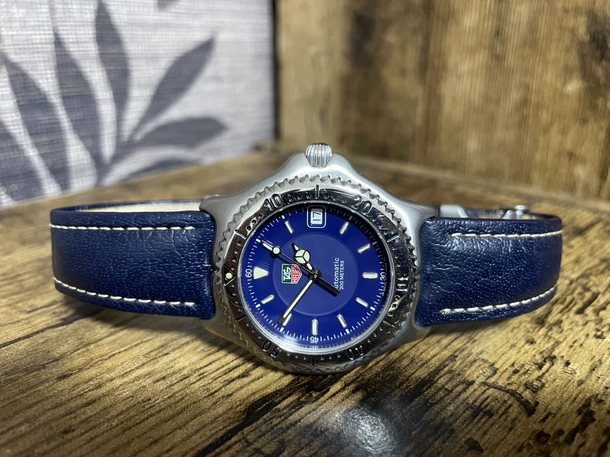 良品・稼働中】1円〜スタート TAG HEUER タグホイヤー AUTOMATIC