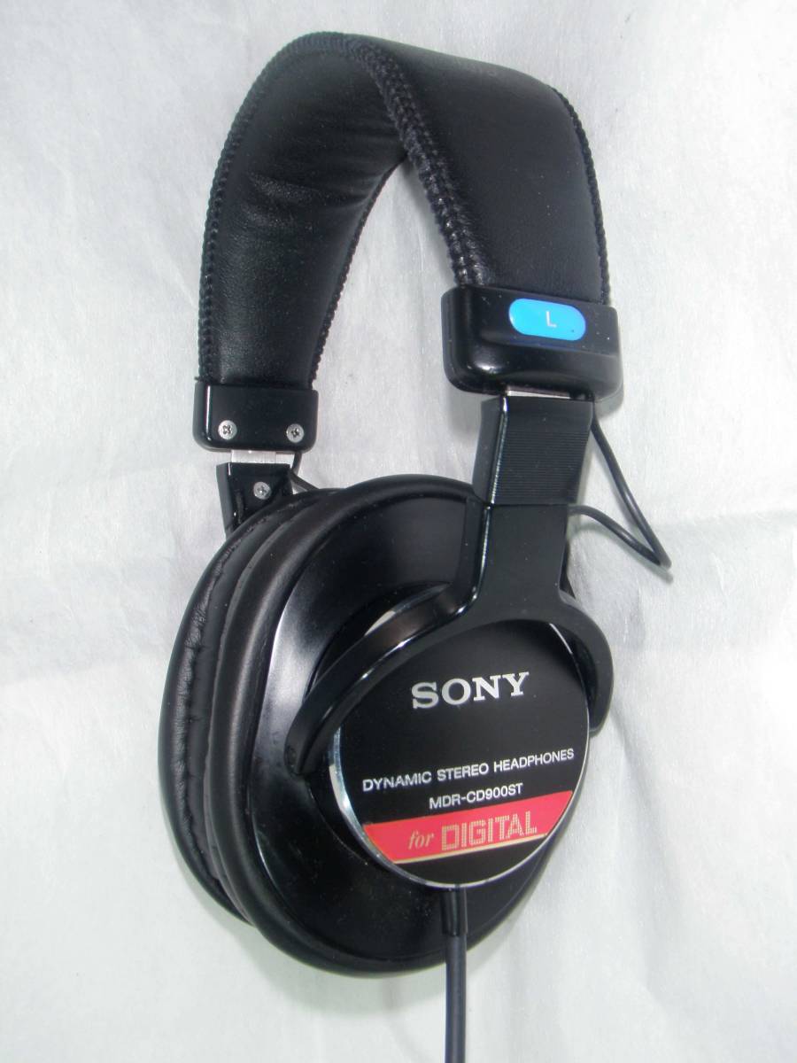 SONY MDR-CD900ST イヤーパッド新品互換品交換済 ダイナミック型密閉式