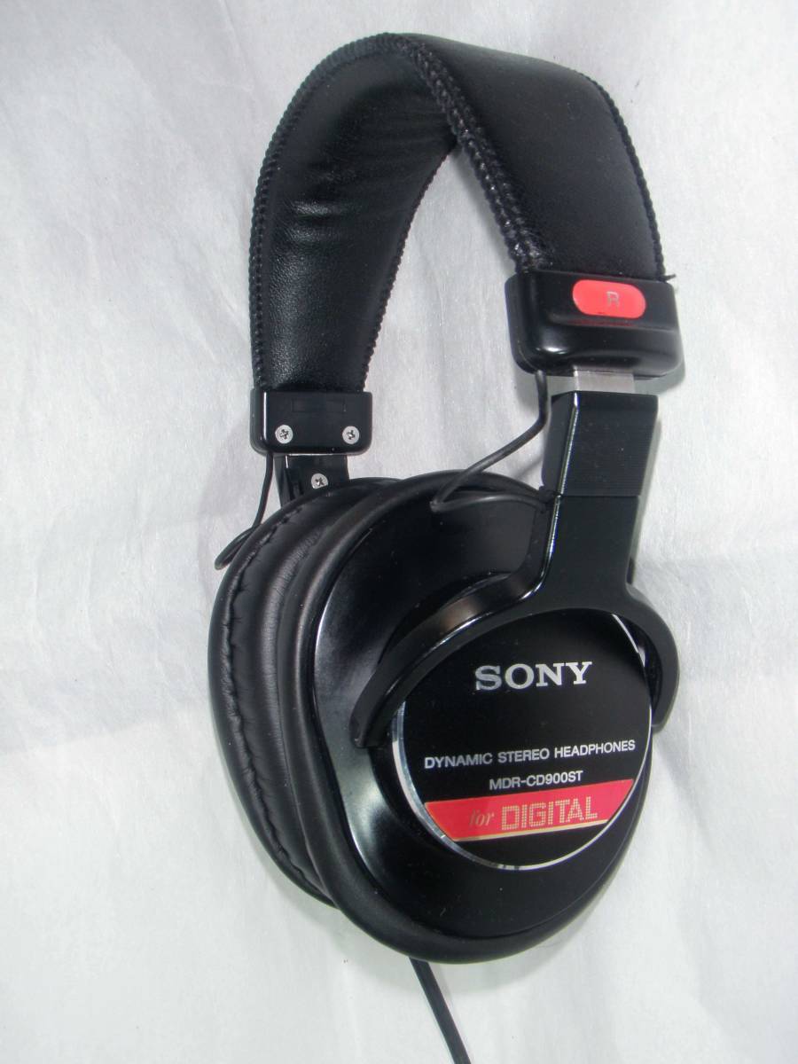 SONY MDR-CD900ST イヤーパッド新品互換品交換済 ダイナミック型密閉式