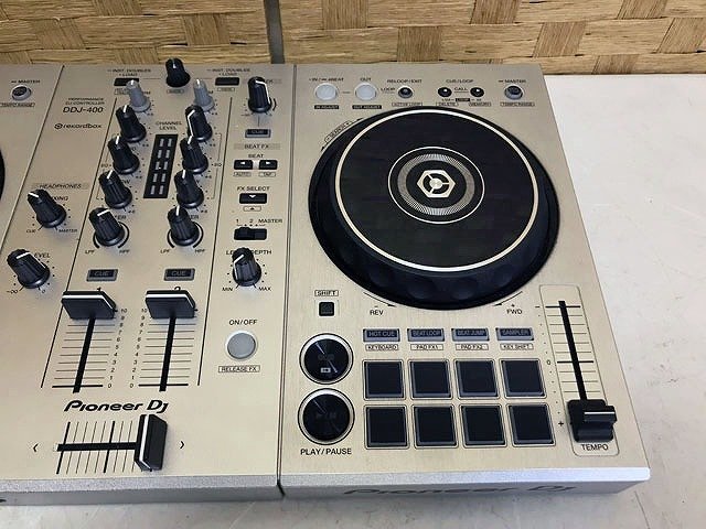 Pioneer DJ DDJ-FLX4 ラップトップスタンドヘッドホン付きセット DJ