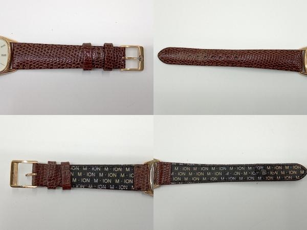 ジャンク OMEGA オメガ DeVille デビル 1365 プッシュ式 クォーツ 電池