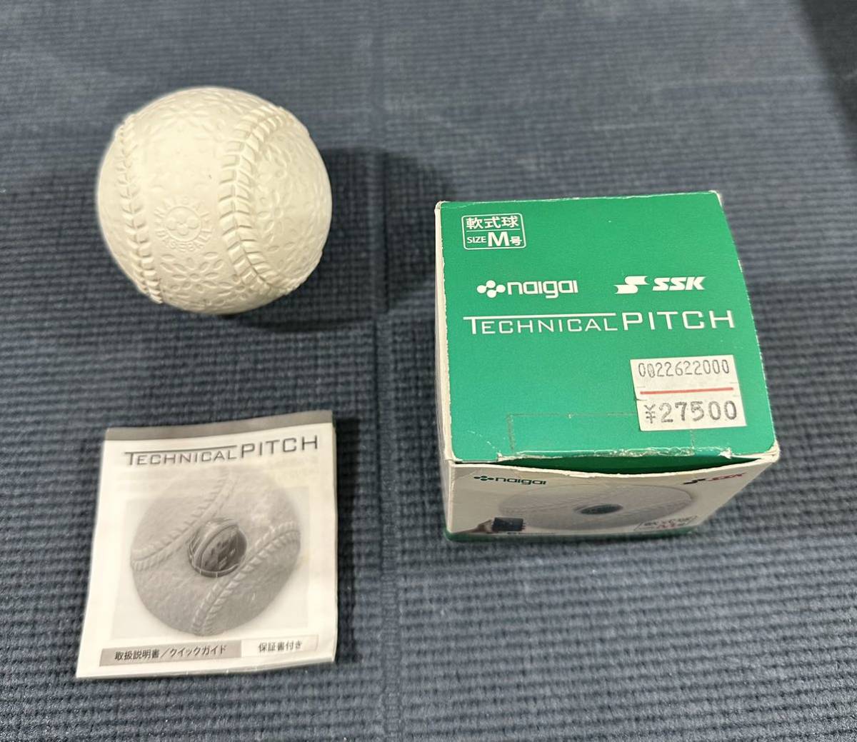 I-138］SSK エスエスケイ 野球 投球測定 TECHNICAL PITCH（テクニカル