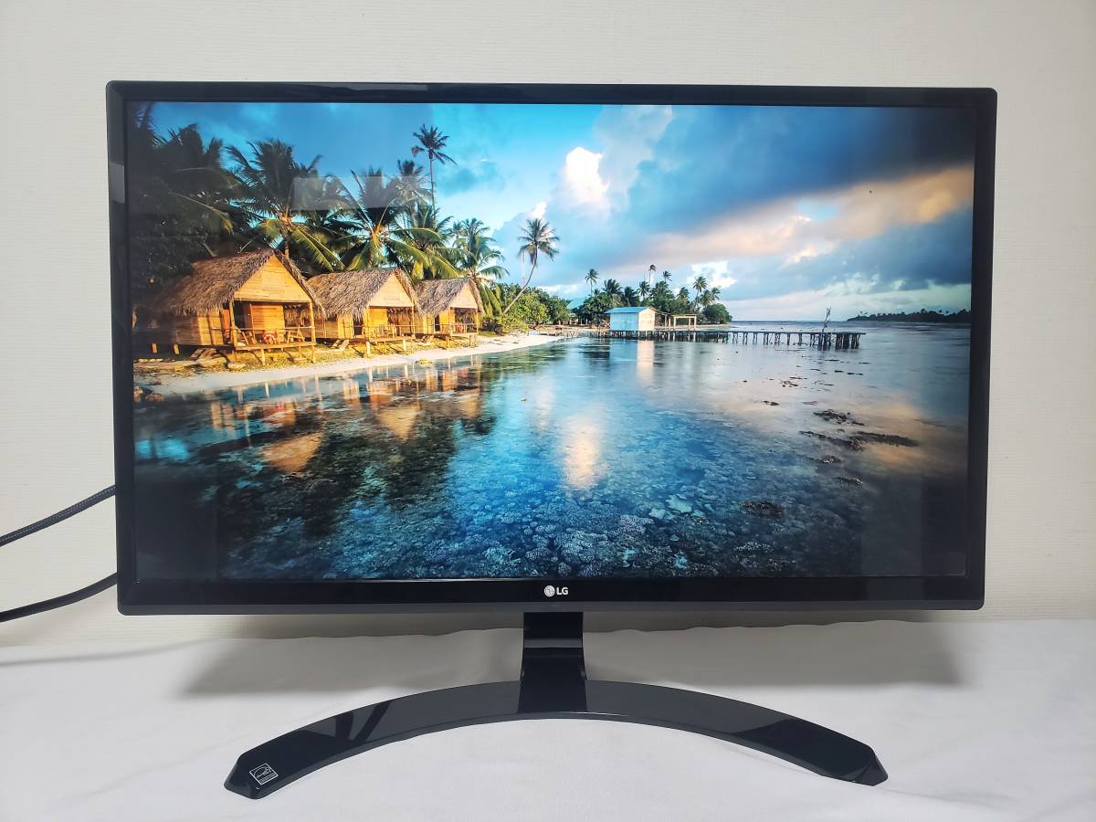 正常動作品 LG 24インチ 4Kモニター 24UD58-B 訳あり LG 23.8