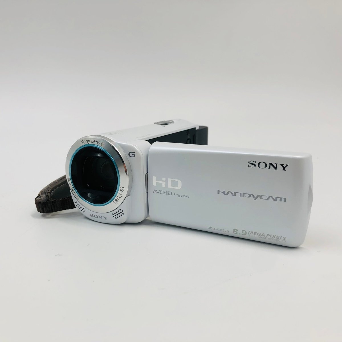 中古 SONY HDR-CX270V ハンディカム デジタルビデオカメラ ホワイト