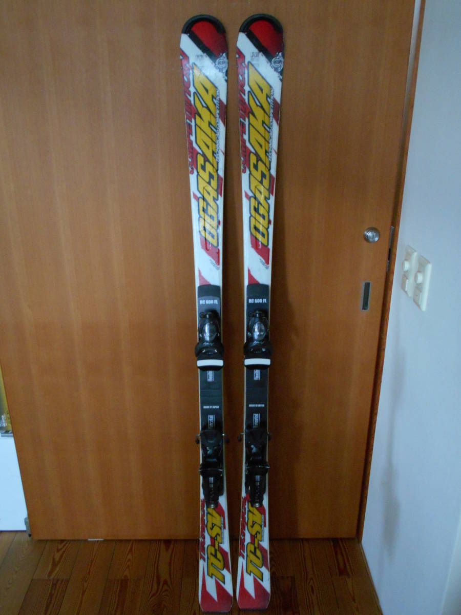 オガサカ TC‐SV RC600FLプレート 165cm エッジ研磨+ホットワックス済