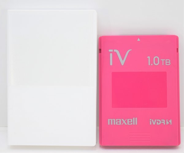 Maxell マクセル M-VDRS1T.E iVDR-S カセット ハードディスク HDD 1TB 動作品 アイヴィ 日立 Wooo ivBLUE ブルーレイ 1.0TB RG-676S-19