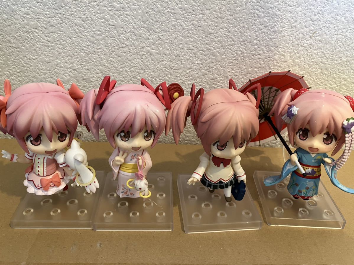 ねんどろいど 鹿目まどか 魔法少女まどか☆マギカ 4種類セット 開封品