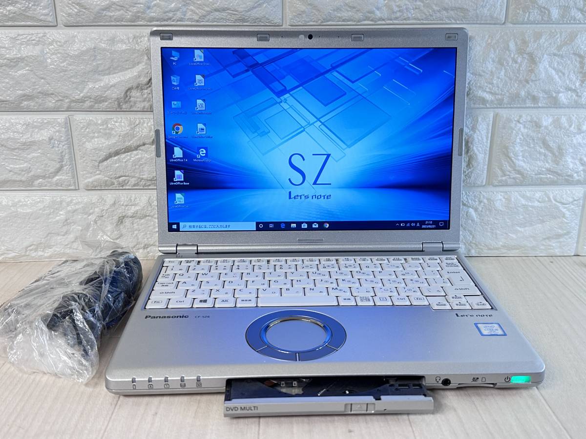 Panasonic Let's Note CF-SZ6RDQVS 8GB RAM note Windows i5-7300U
