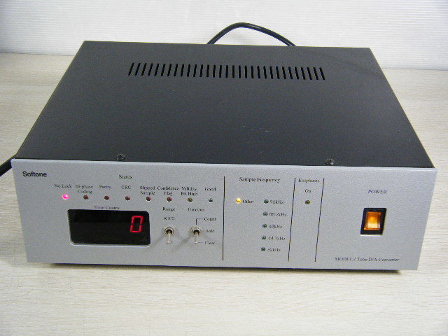 ２や３◇Softone MODEL2 D&frasl;Aコンバーター ソフトン現状 通電のみ