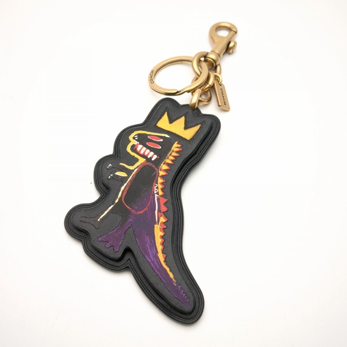 COACH x Jean-Michel Basquiat キーホルダー COACH × Jean-Michel Basquiat コーチ バスキア コラボ キーリング