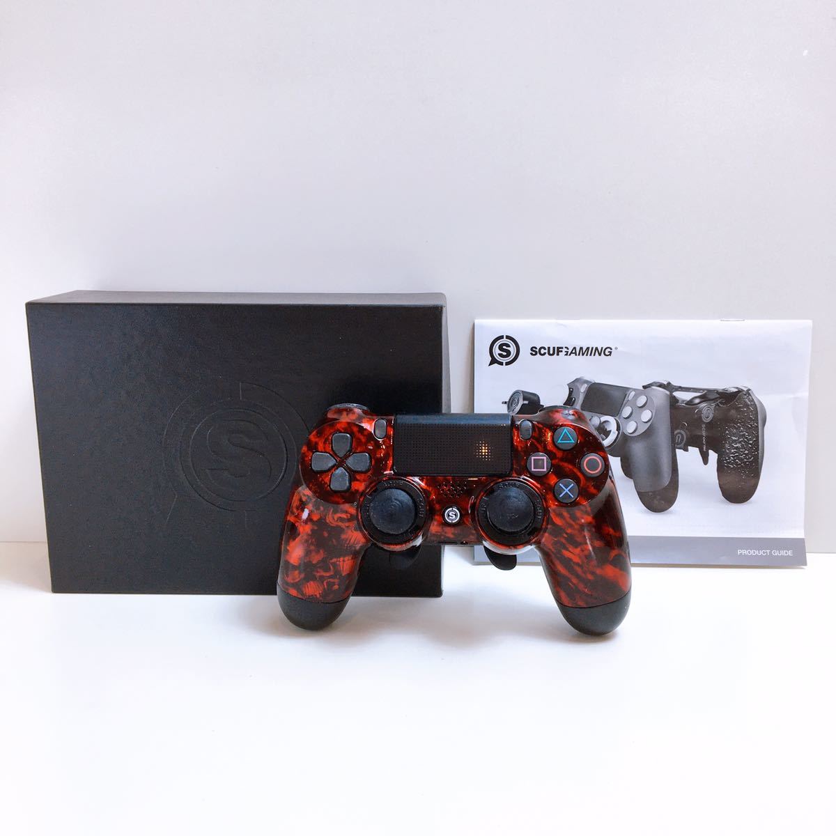 44【中古】SCUF INFINITY 4PS PRO プロフェッショナル ゲーミング コントローラー PS4 PC対応コントローラー 箱付き 動作未確認 現状品