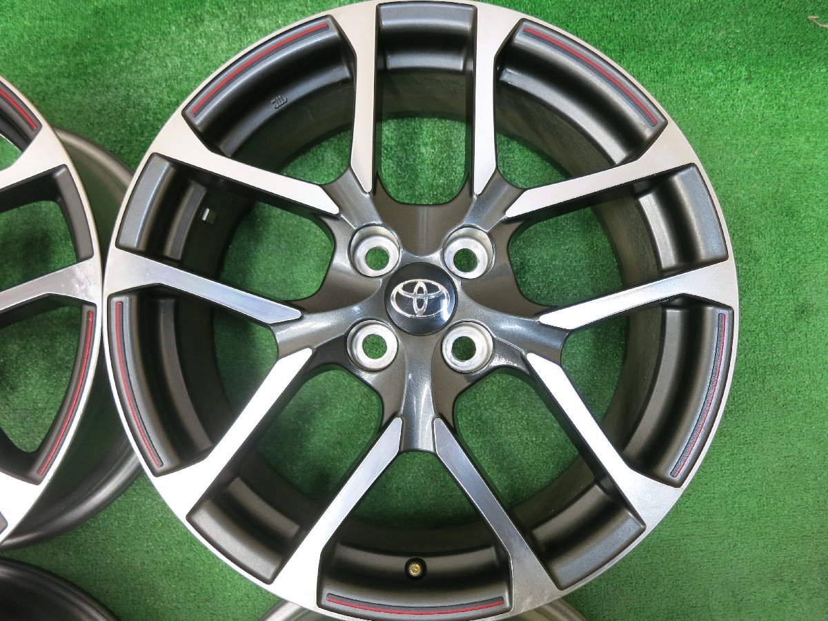 4本価格☆トヨタ アクア GRスポーツ 純正 ホイール 17インチ 17×6.5J