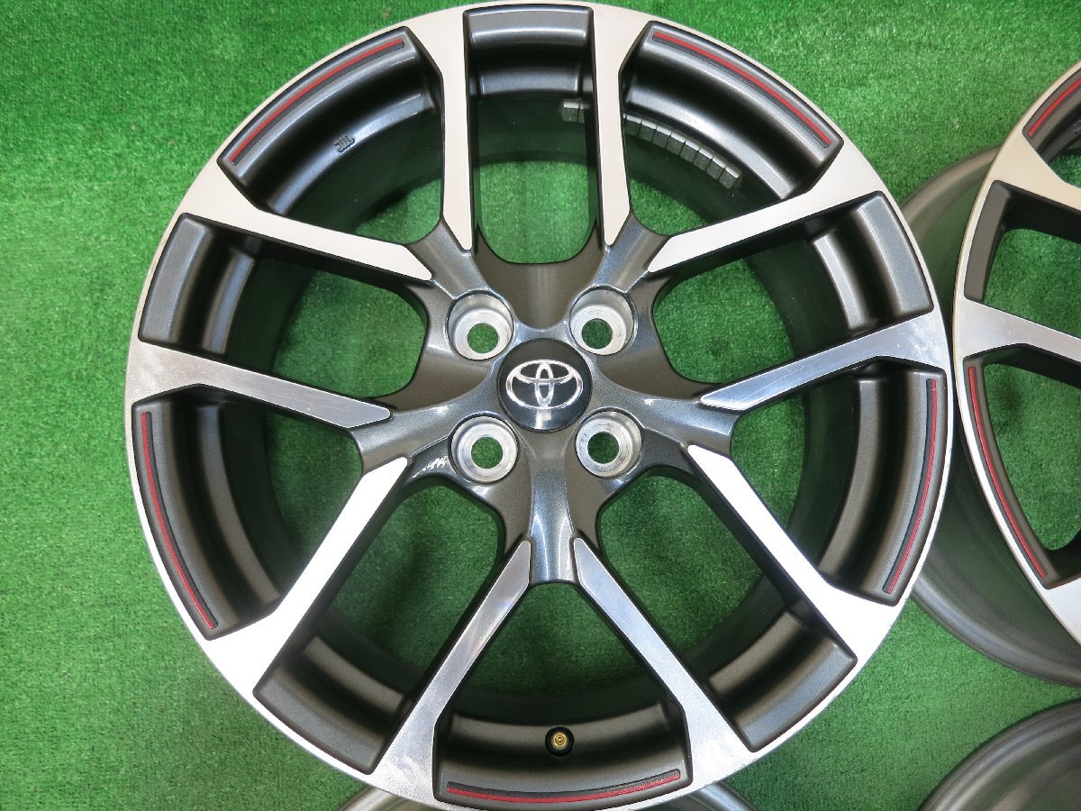 4本価格☆トヨタ アクア GRスポーツ 純正 ホイール 17インチ 17×6.5J 