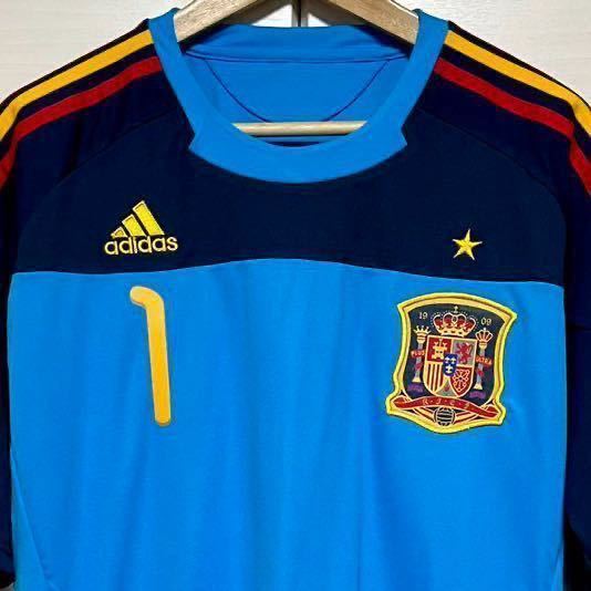 100円〜スタート！】2010南アフリカW杯 スペイン代表 ♯1 カシージャス