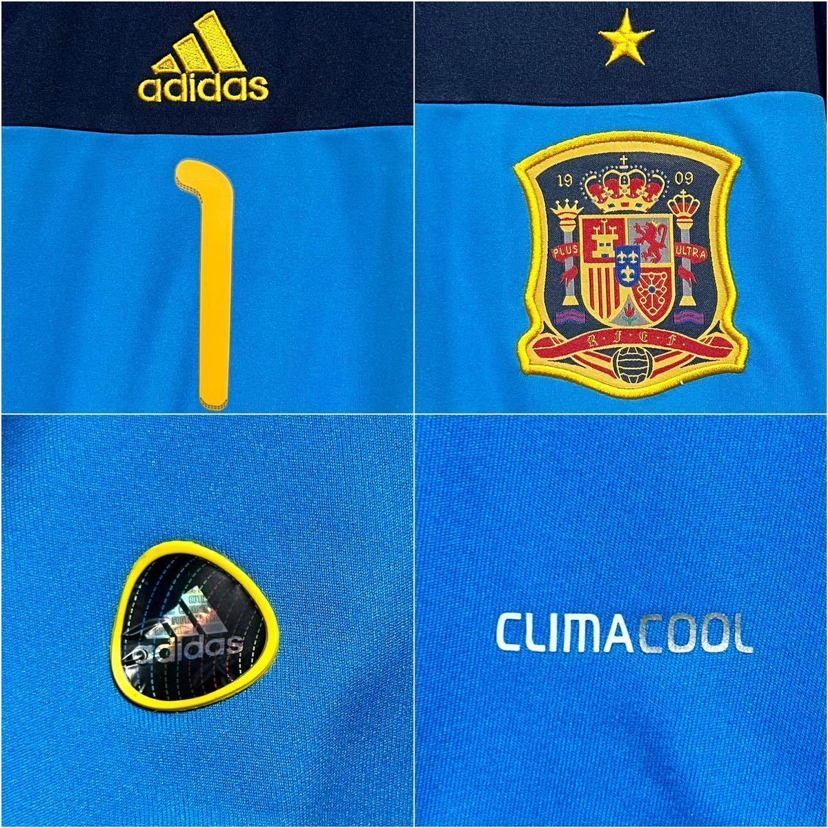 100円〜スタート！】2010南アフリカW杯 スペイン代表 ♯1 カシージャス