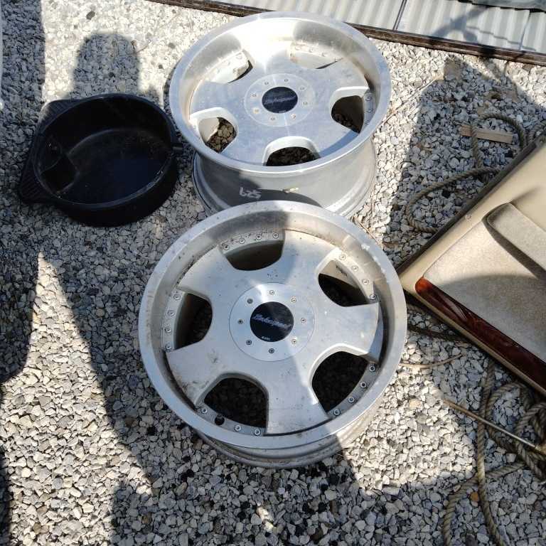 J81◇希少当時物WORKレザックスREZAX17×8J+35PCD114.3/5H2本set J81◇希少当時物WORKレザックスREZAX17×8J+35PCD114.3/5H2本set