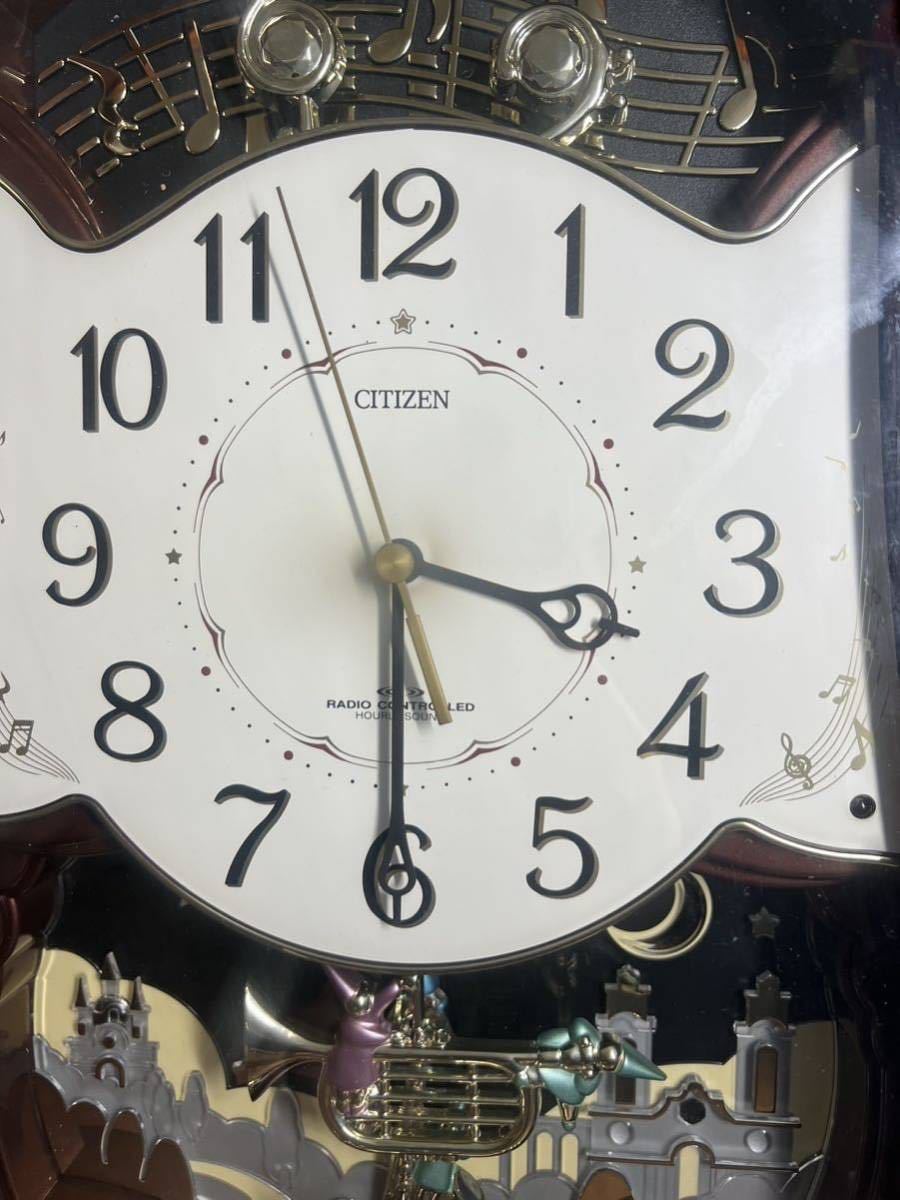 レア］CITIZEN 掛け時計 4MN486 30曲収録 欲し 