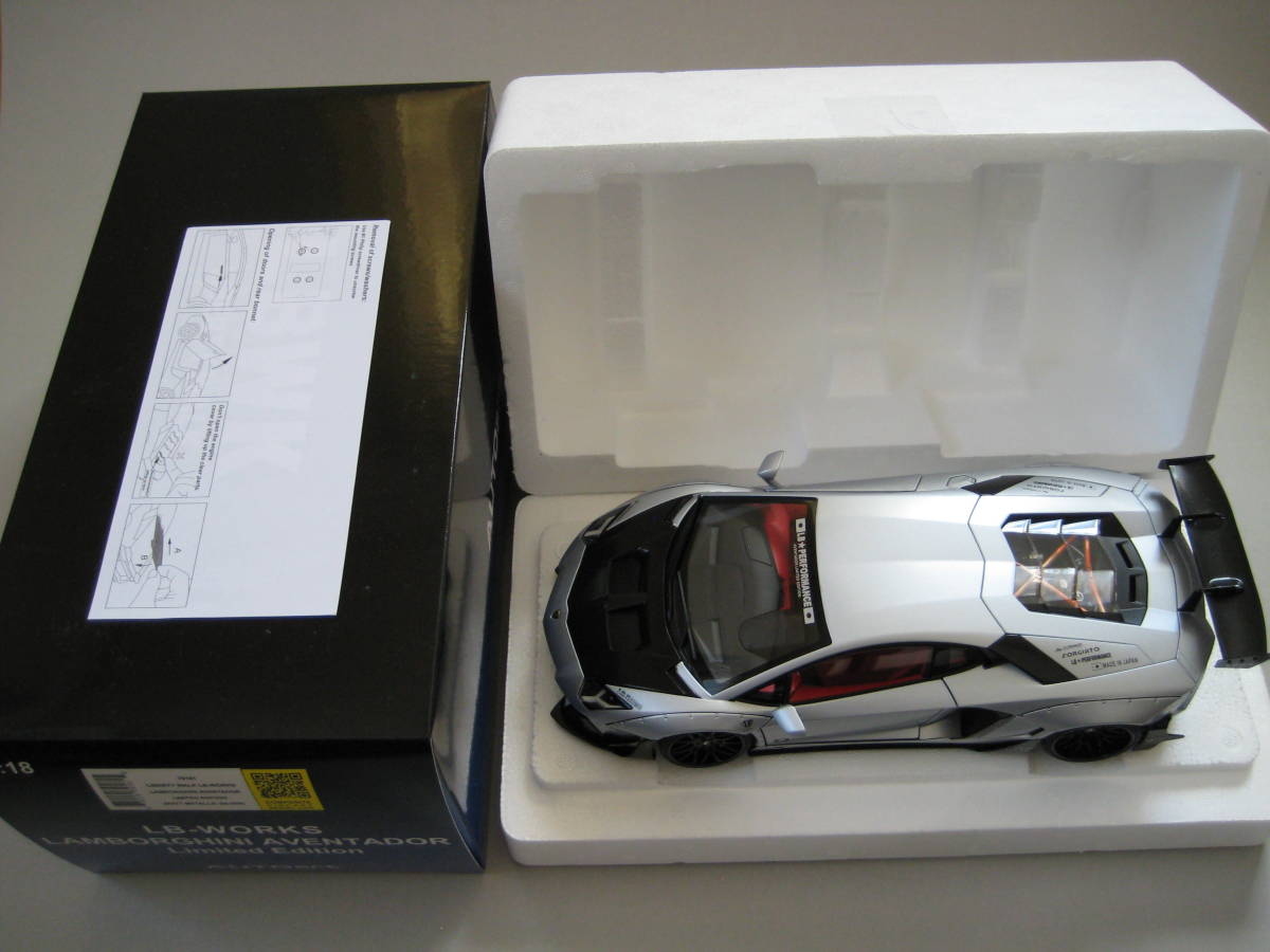 ◇AUTOart 1/18 LB-WORKS ランボルギーニ アヴェンタドール リミテッド