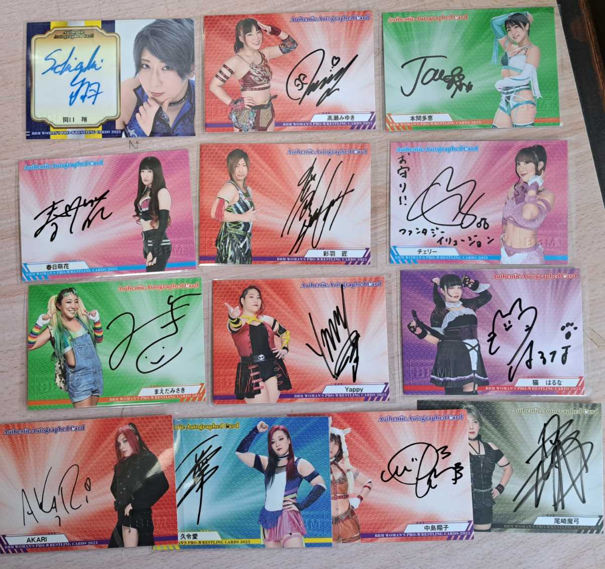 格安，定番人気 2023BBM女子プロレス 直筆サインカード 13枚セット 本間 関口 高瀬など(ベースボール･マガジン)｜売買されたオークション情報、yahooの商品情報をアーカイブ公開 - オークファン ベースボール･マガジン
