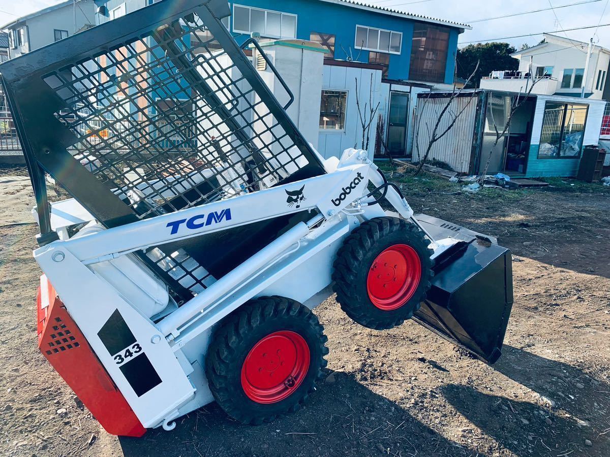 Bobcat ボブキャット TCM 315 タイヤショベルミニ油圧ショベル建設機械