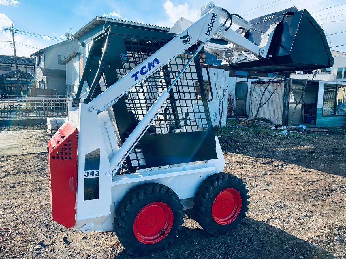 Bobcat ボブキャット TCM 315 タイヤショベルミニ油圧ショベル建設機械