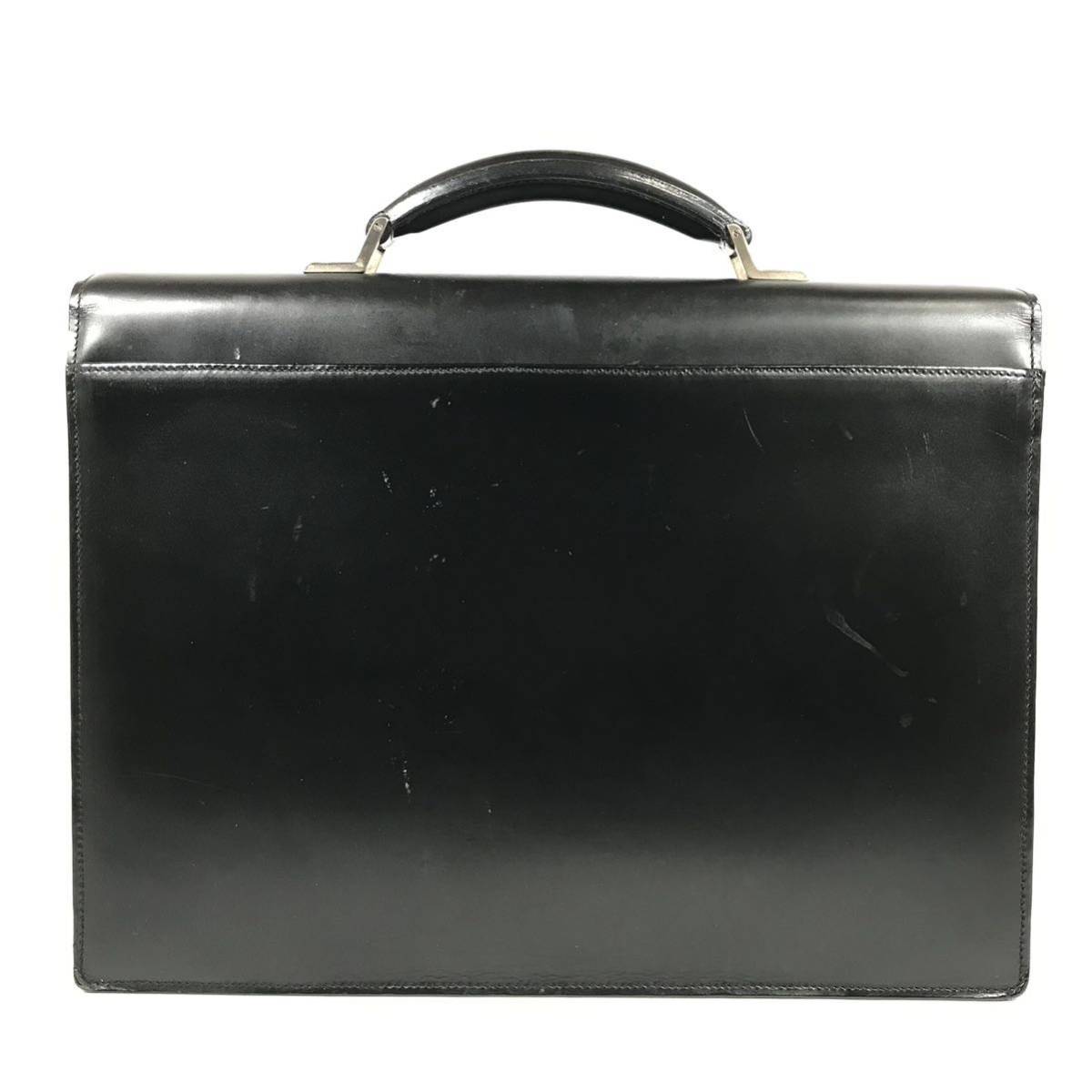 バリー】本物 BALLY ビジネスバッグ 黒 ダイヤルロック金具 ブリーフ