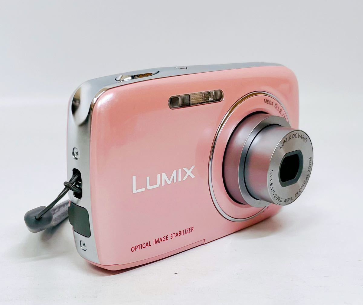 □□ Panasonic パナソニック LUMIX ルミックス DMC-S1 ピンク 