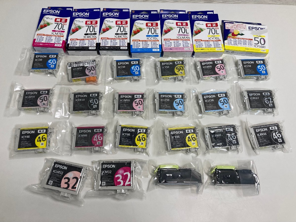 【★01-4064】■■未使用 EPSON(エプソン) 純正 インクカートリッジ 期限切れまとめ（3937）