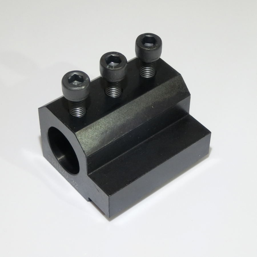 卓上旋盤 汎用旋盤 刃物台 ツールポスト マルチホルダー 芯高16mm 内径20mm