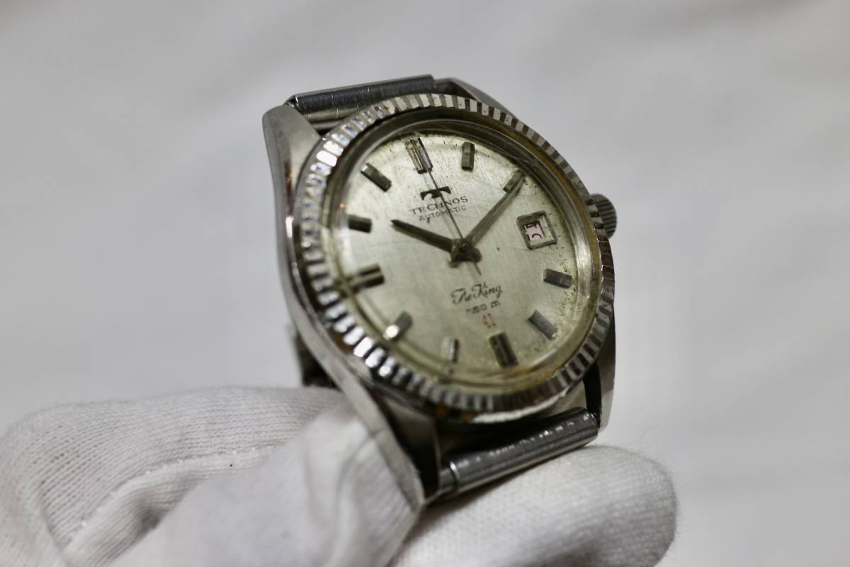2041 TECHNOS テクノス The King ザ キング 250m 41 自動巻 メンズ 