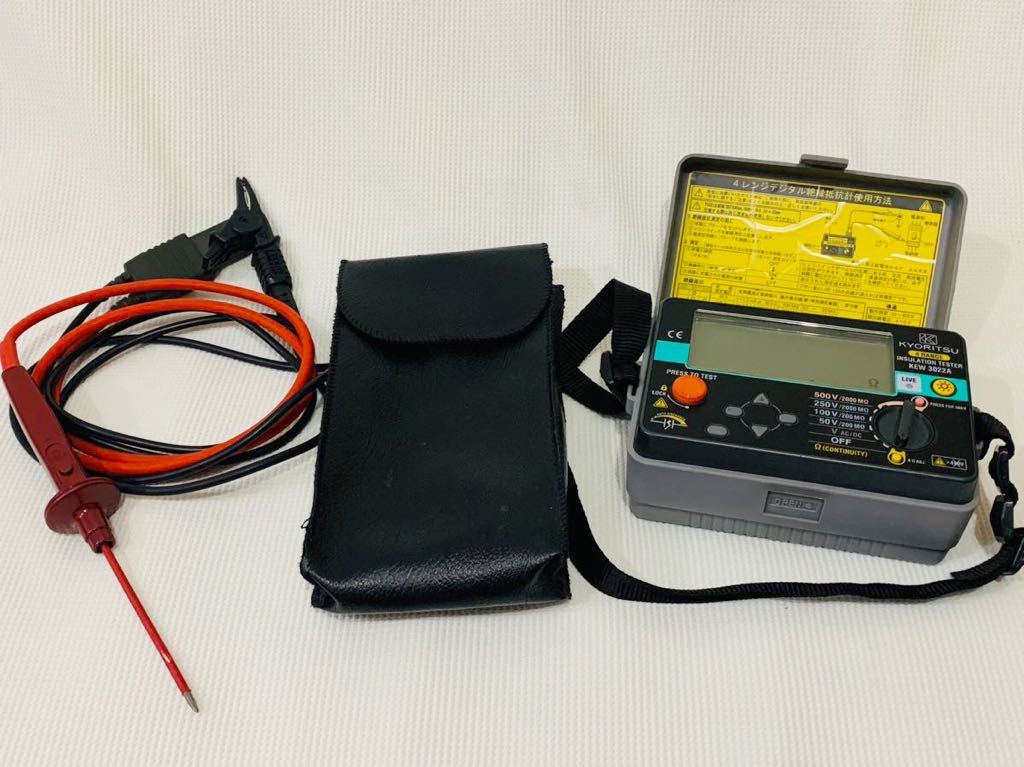 共立電気計器 キューメグ KEW | 4レンジ絶縁抵抗計 絶縁抵抗計 - 電池屋 (