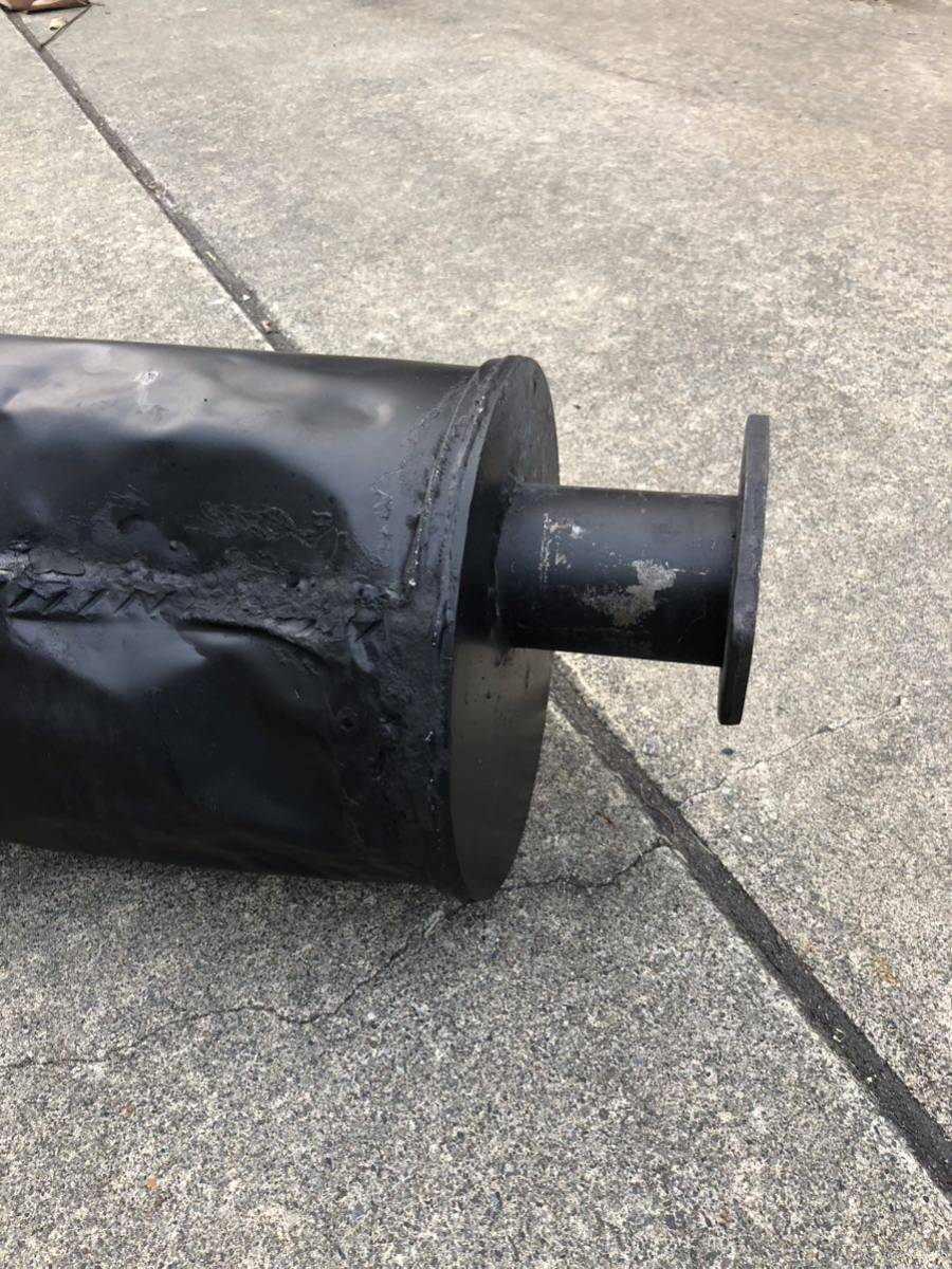 ニューキャンター用ジェット製ゴロゴロマフラーステンレステールパイプ