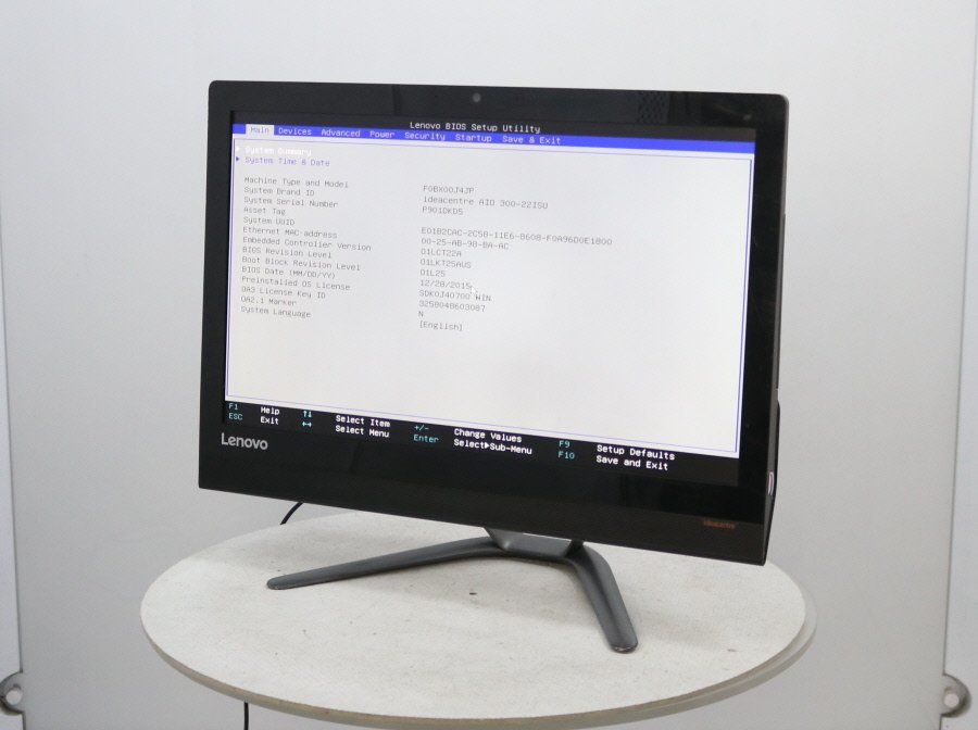 lenovo F0BX00J4JP ideacentre AIO 300-22ISU Core i5 6200U 2.30GHz