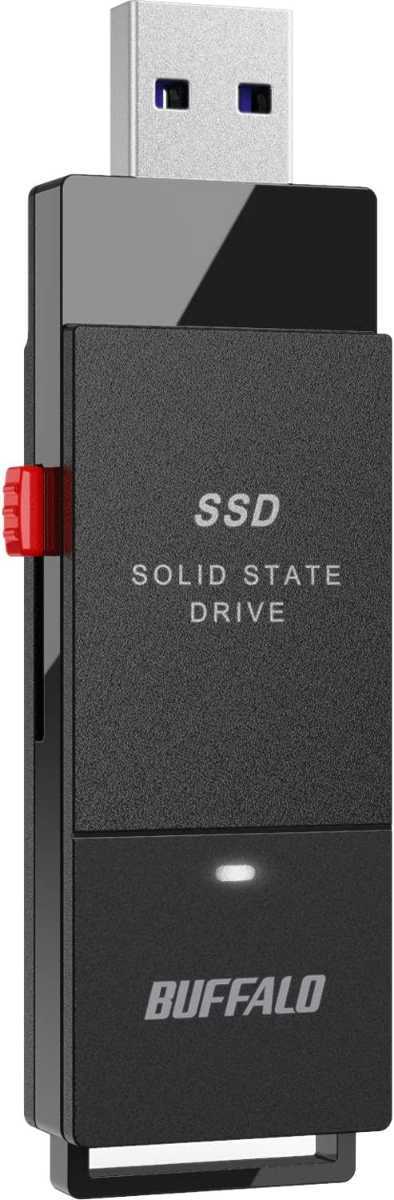 500GB バッファロー SSD 外付け 超小型 | コンパクト 外付けSSD