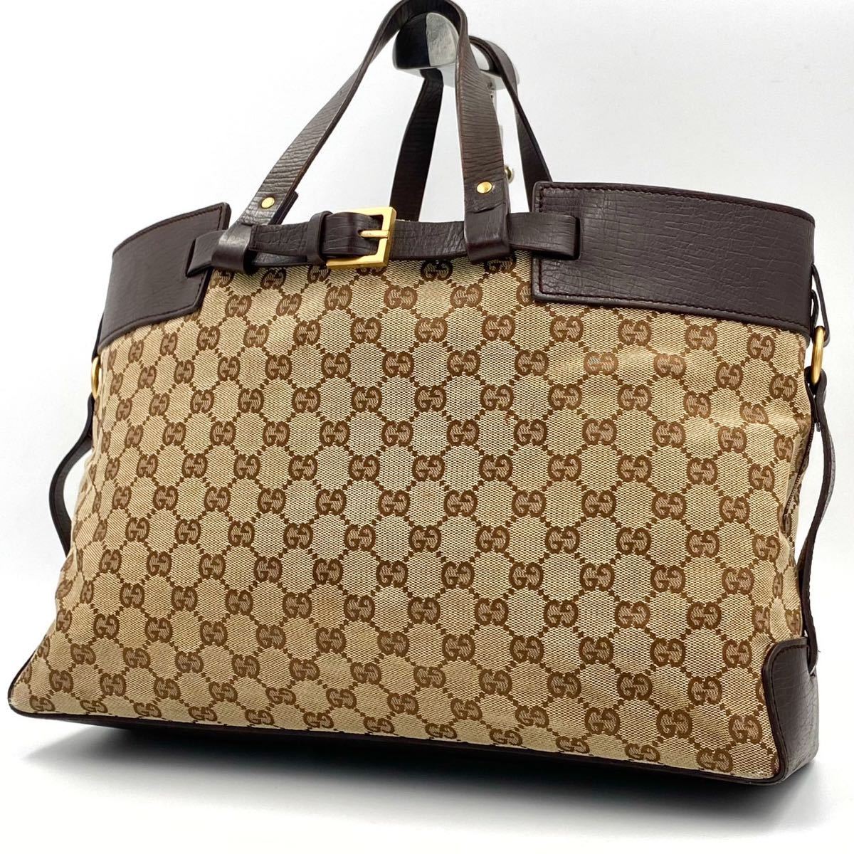 GUCCI トートバッグ グッチ GG 0 極 【超美品】グッチ GUCCI トート