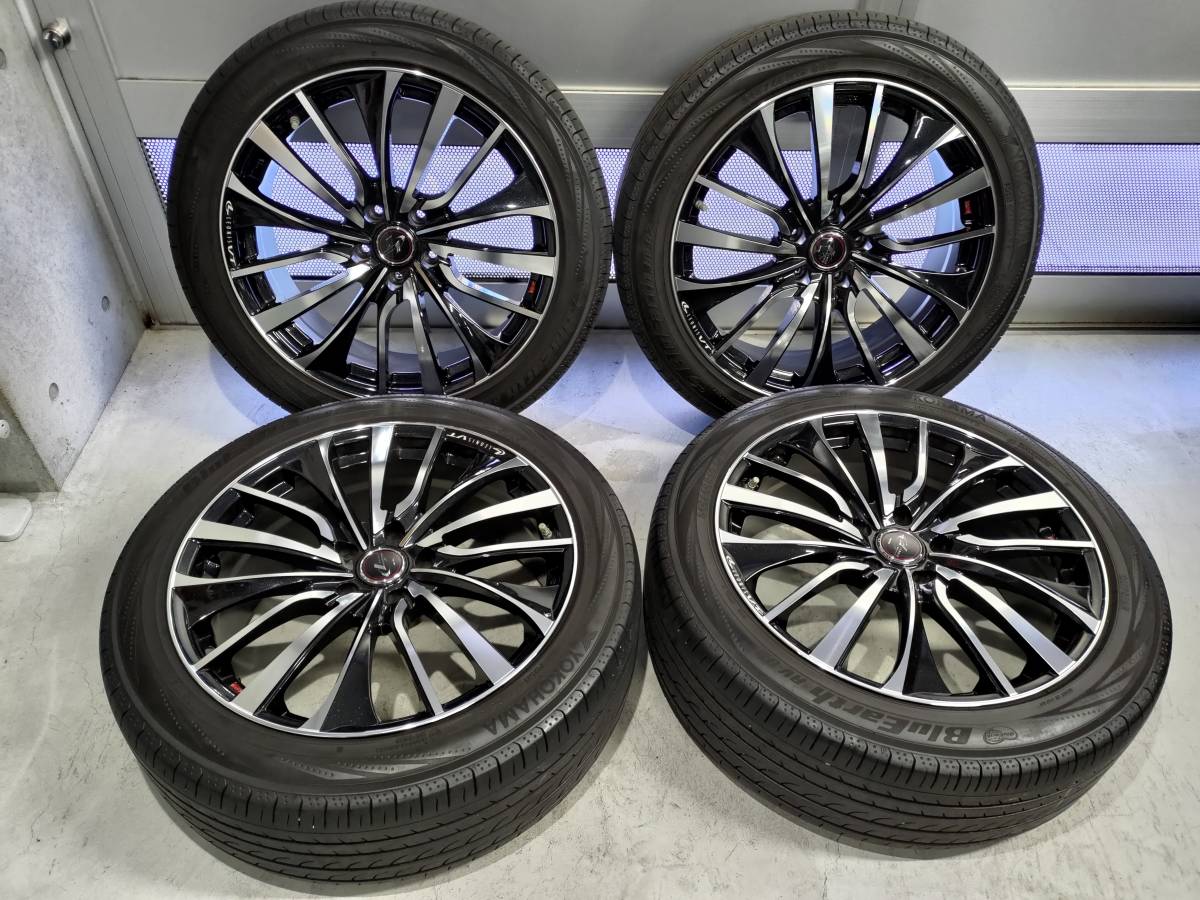 weds レオニス VT YOKOHAMA ブルーアース RV-02 245/45R19 4本セット 