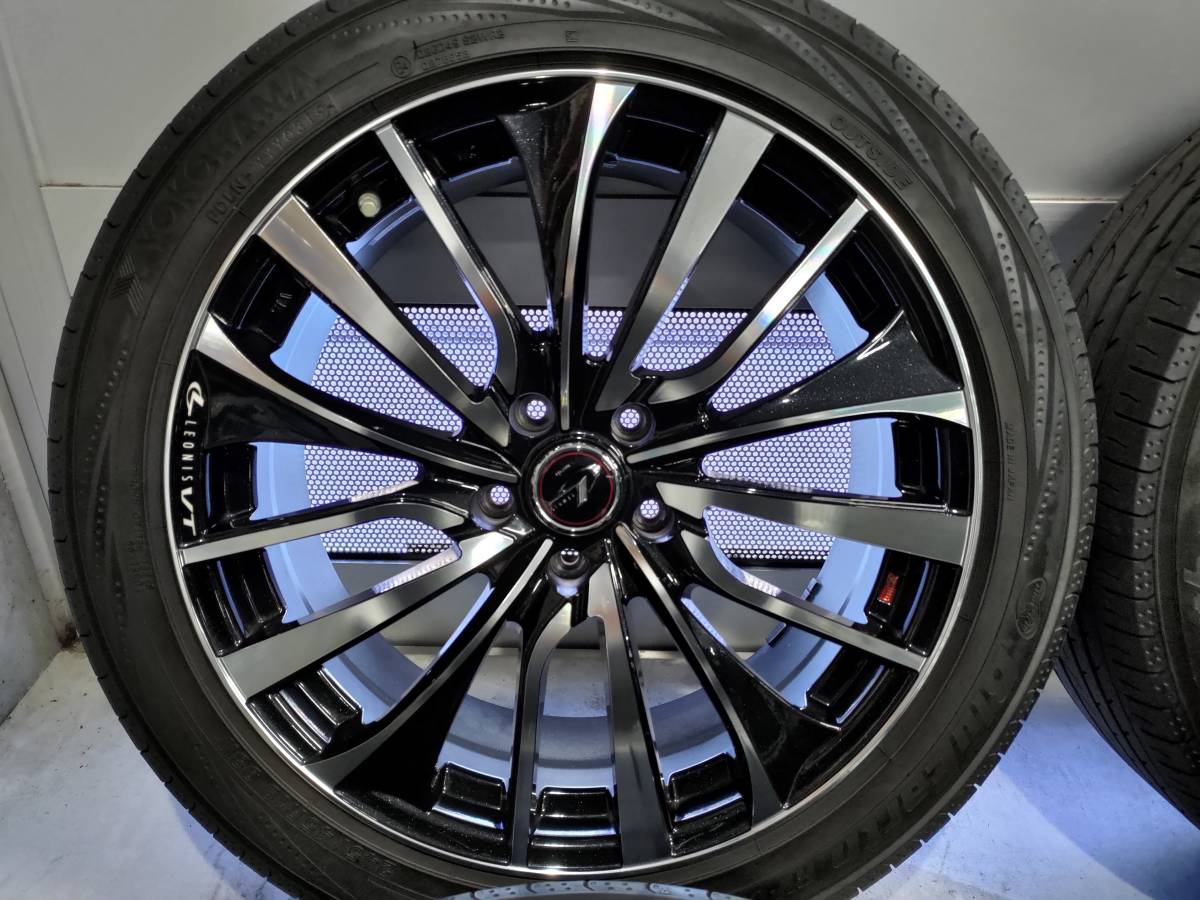 weds レオニス VT YOKOHAMA ブルーアース RV-02 245/45R19 4本セット 