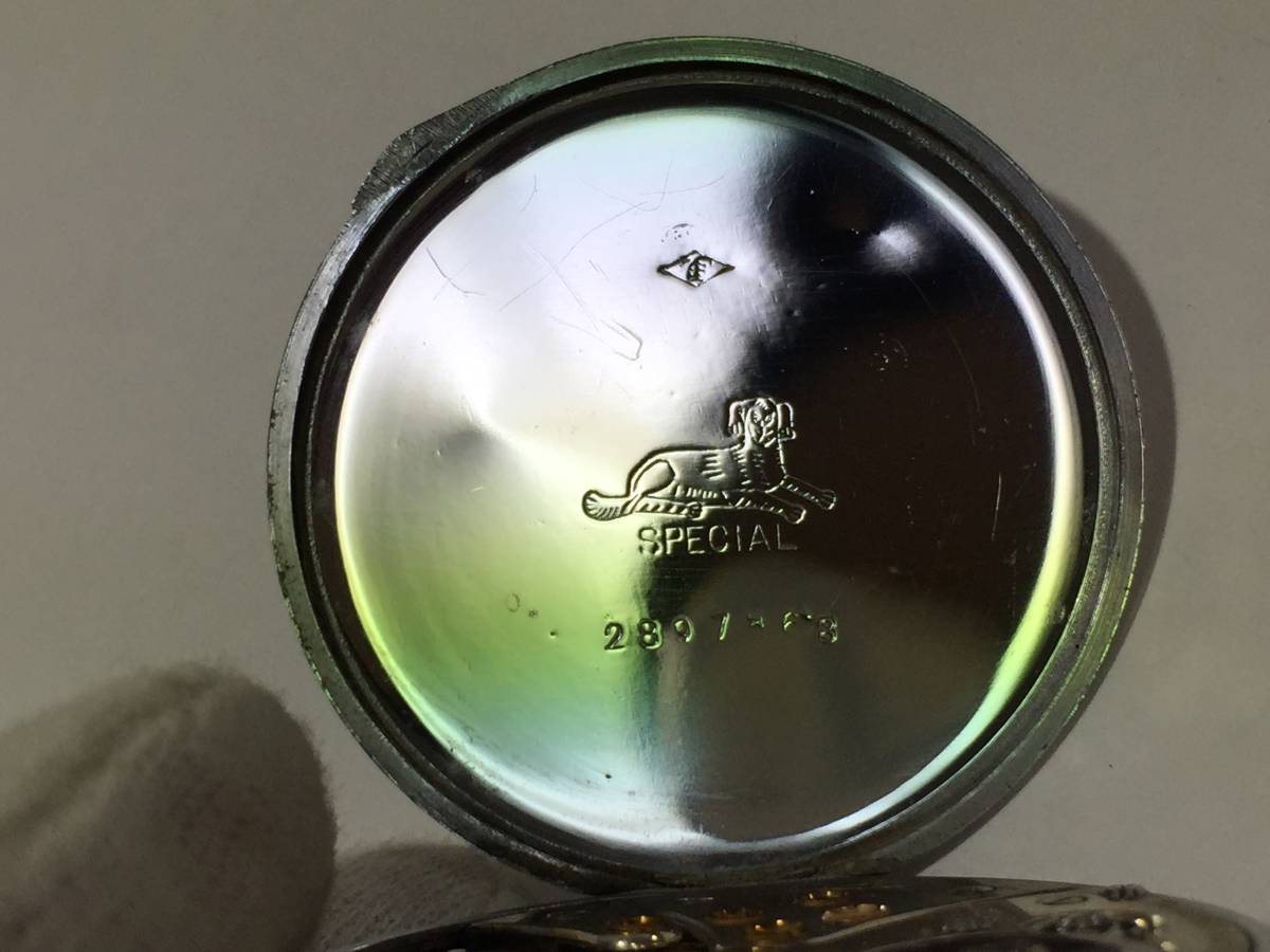 レア TAVANNES WATCH Co Special アンティーク 手巻き 懐中時計 タバン