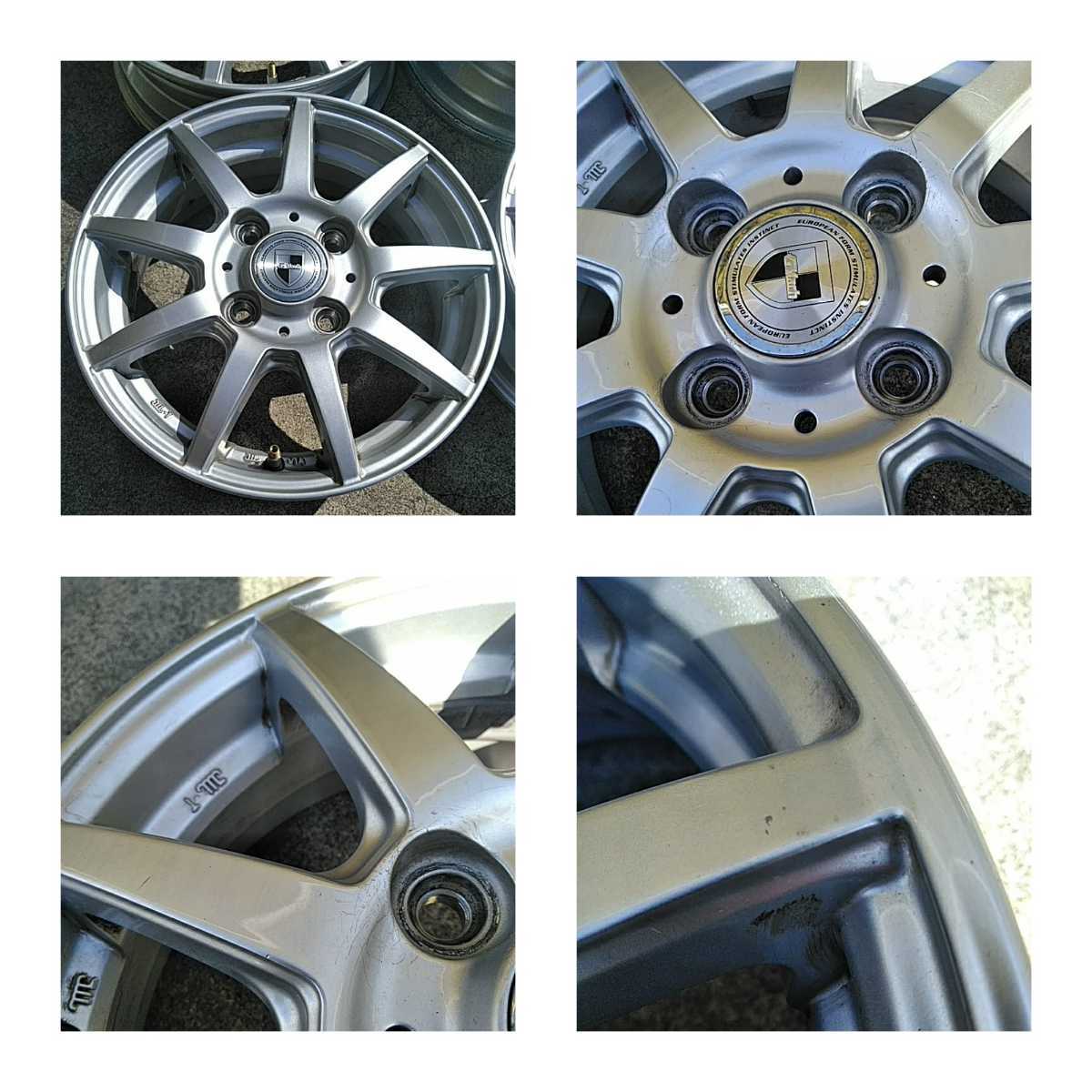 Weds ウェッズ G・Mach アルミホイール4本セット 13×4.0B ET42 PCD100 