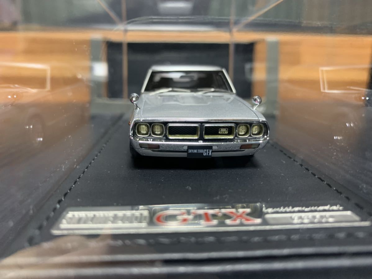 イグニッションモデル 1/43 日産 スカイライン ケンメリ GT-X (GC110 