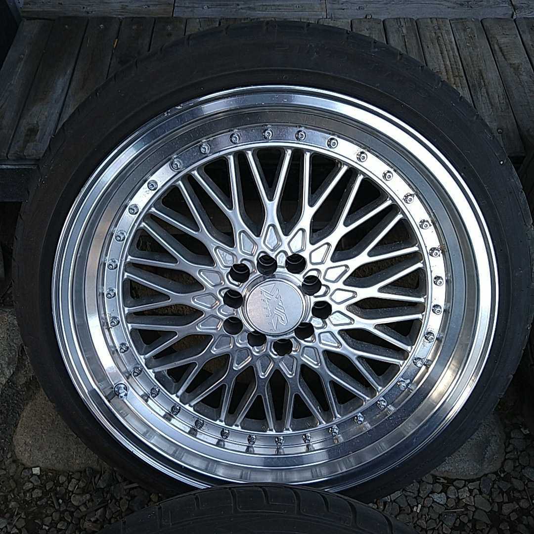 再出品】XXR 536 18インチ 9J +32 PCD100&114.3 タイヤおまけ ピンソ 