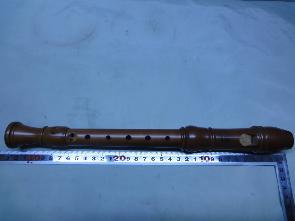 YAMAHA SOPRANO RECORDER YRS-43 木製リコーダー メープル（楓）】未