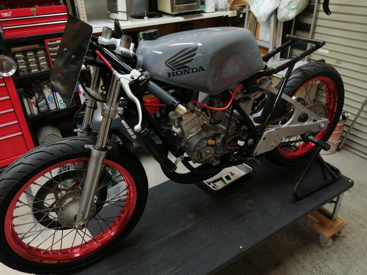 NS50F SP50 レーサー ボアアップ車 S8 NS50R カフェレーサー HRC レア 