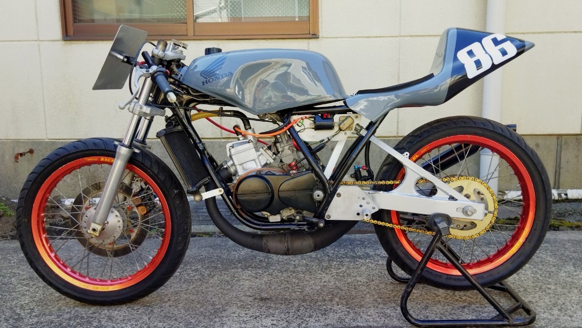 NS50F SP50 レーサー ボアアップ車 S8 NS50R カフェレーサー HRC レア 